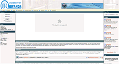 Desktop Screenshot of intranet.nur.ac.rw