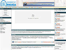 Tablet Screenshot of intranet.nur.ac.rw